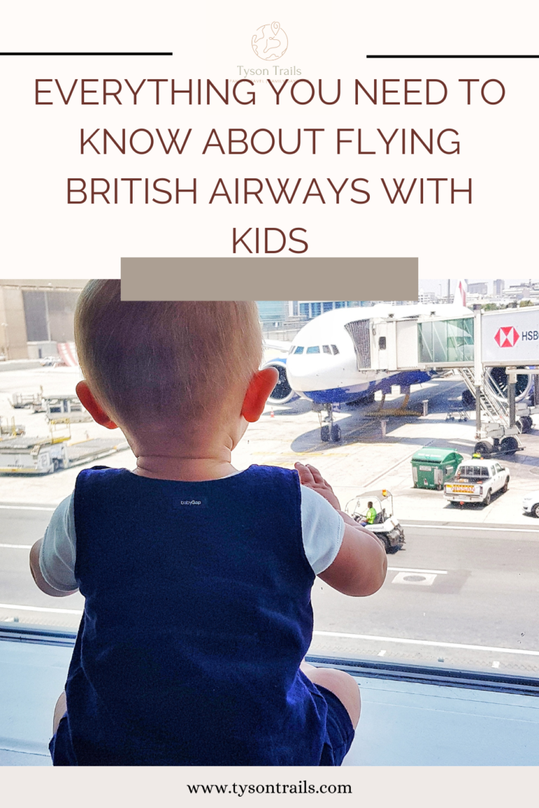 Everything you need to know about flying British Airways with kids