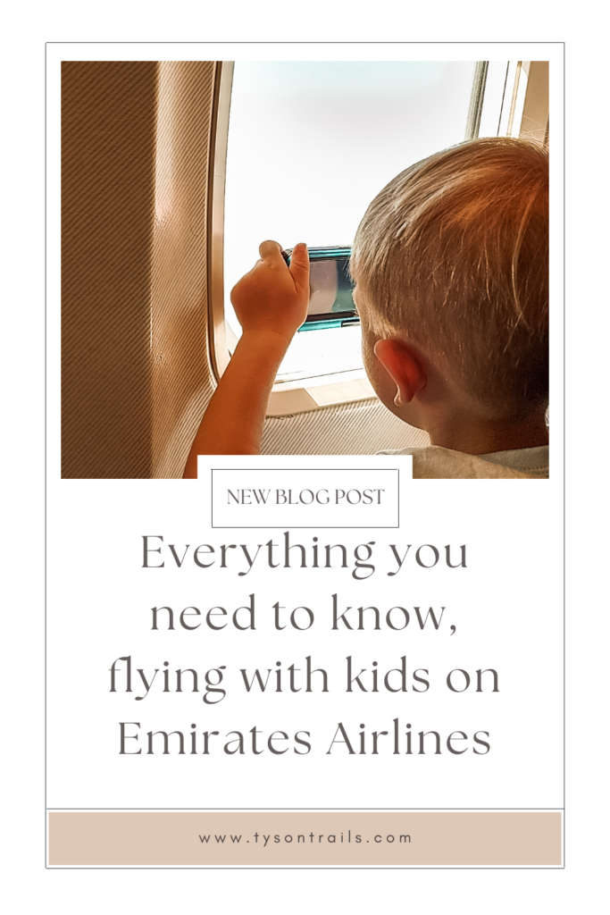Everything you need to know, flying with kids on Emirates Airlines