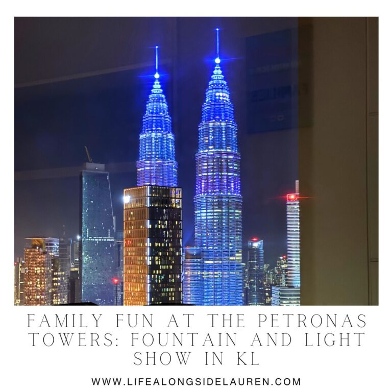 Family Fun at the Petronas Towers: Fountain and Light Show in KL