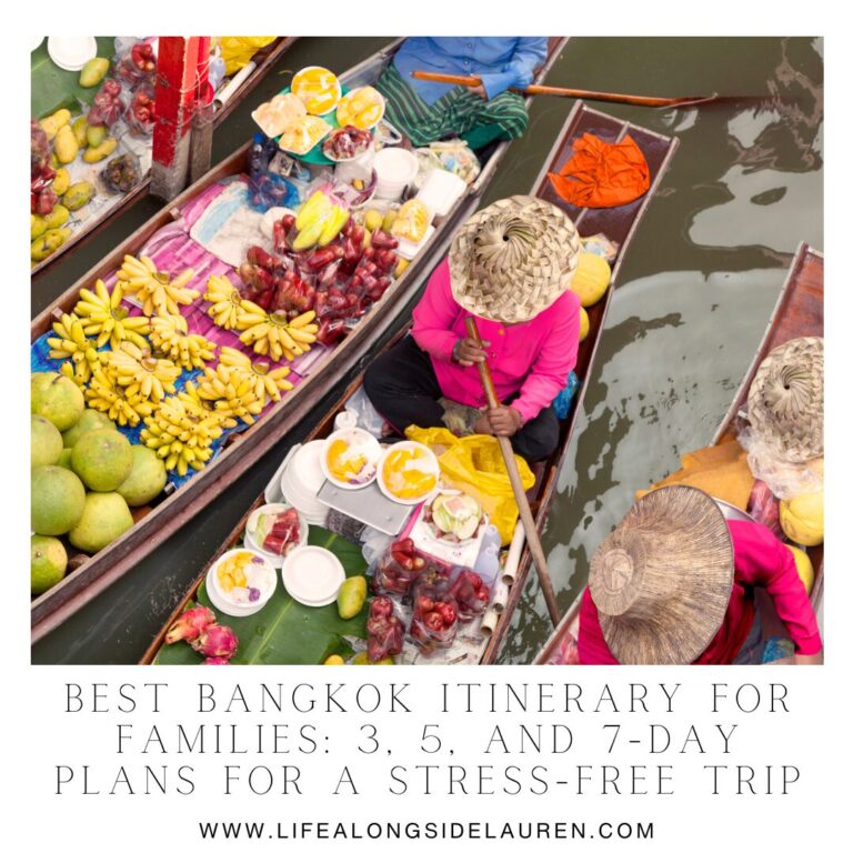 Best Bangkok Itinerary for Families: 3, 5, and 7-Day Plans for a Stress-Free Trip
