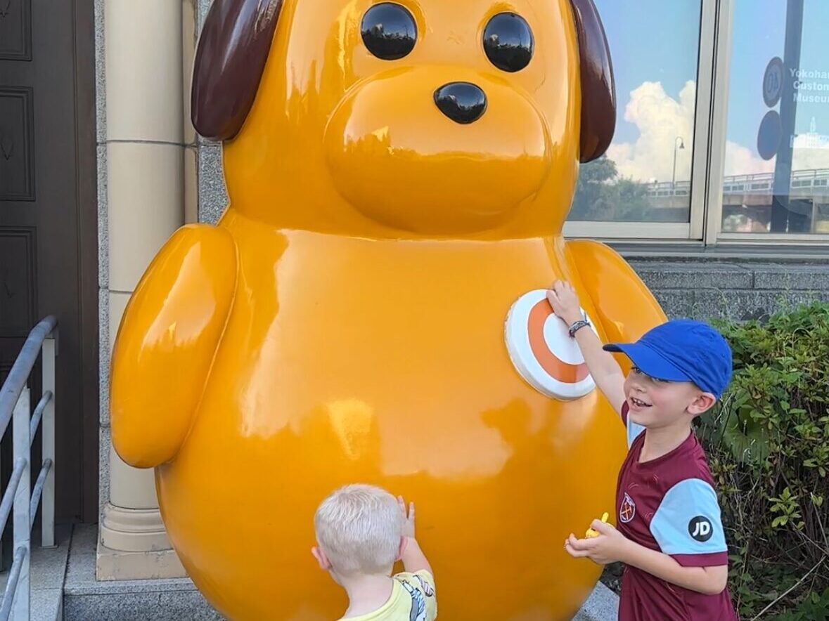 Yokohama with kids, family day out Yokohama