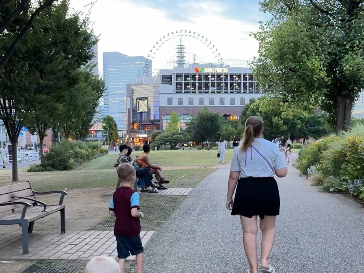 Yokohama with kids, family day out Yokohama
