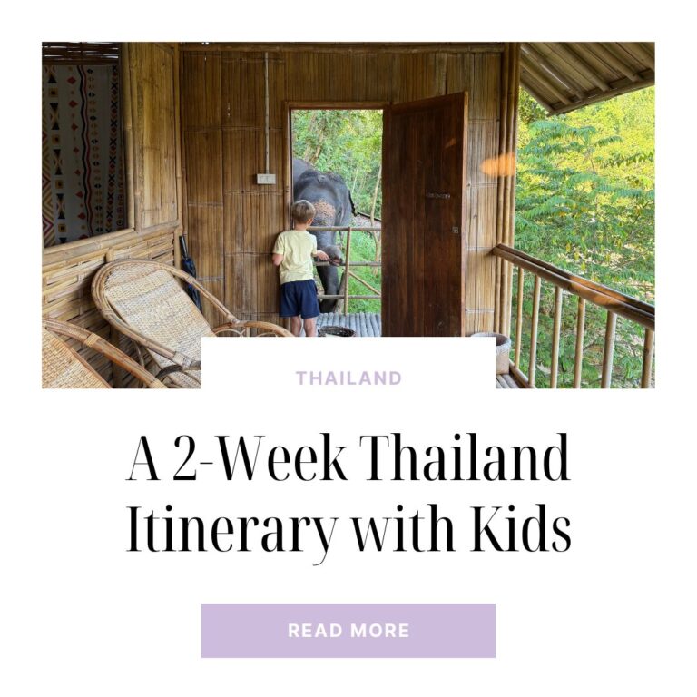 Bangkok to Chiang Mai to the Islands: A 2-Week Thailand Itinerary with Kids